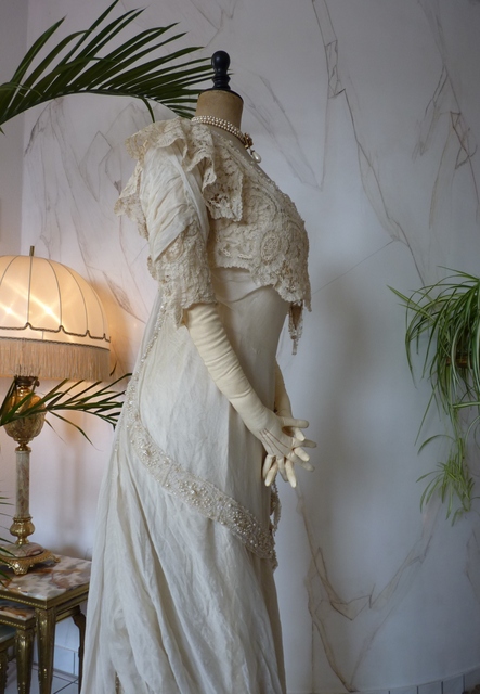 36 antikes Hochzeitskleid 1912