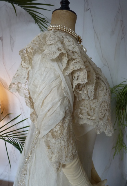 37 antikes Hochzeitskleid 1912