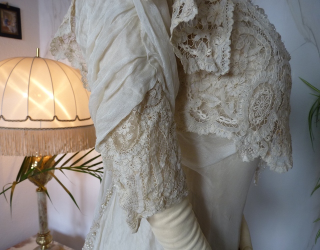 38 antikes Hochzeitskleid 1912