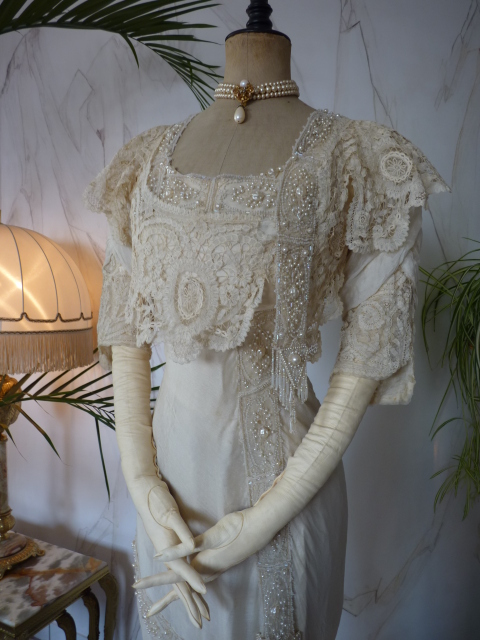 5 antique wedding gown