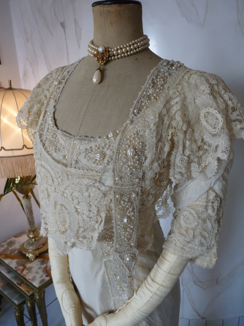 6 antique wedding gown