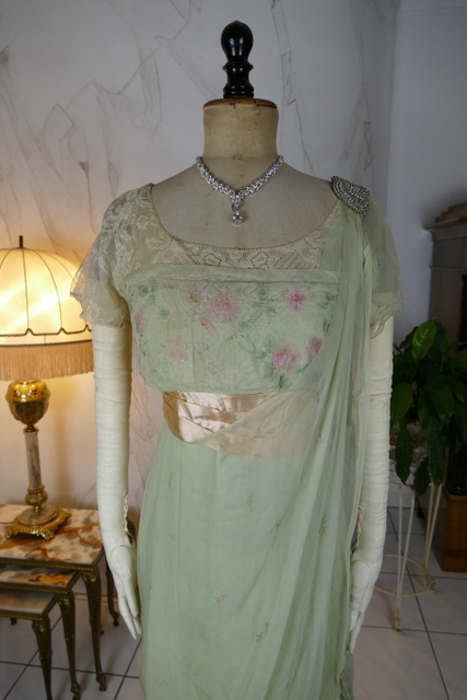 3 antique Jeanne Halle dress 1912