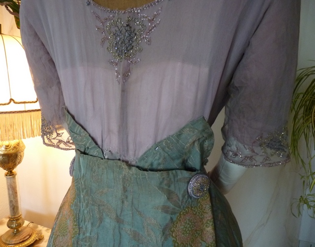 35 antique ball gown 1912