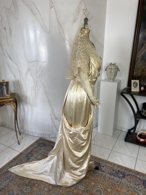 18 antikes Hochzeitskleid 1913