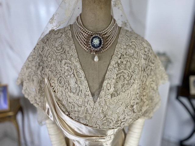 4 antikes Hochzeitskleid 1913