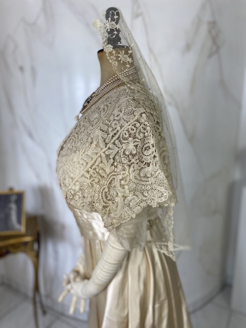 9 antikes Hochzeitskleid 1913