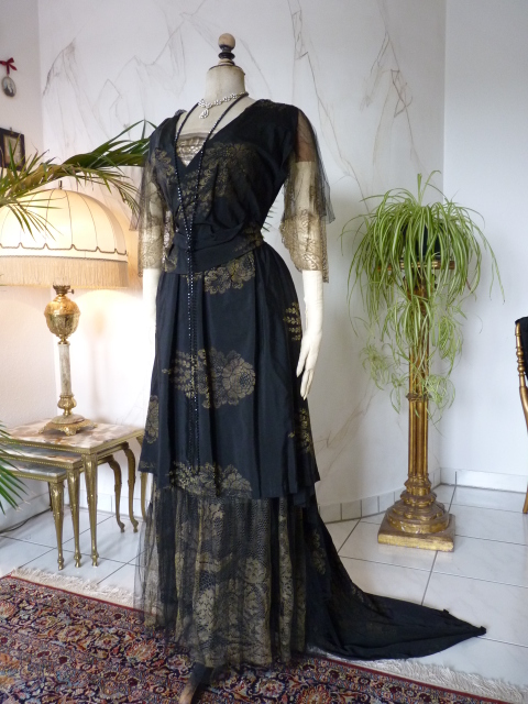 19 antique evening dress 1913