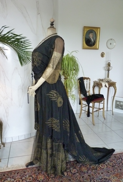 30 antique evening dress 1913