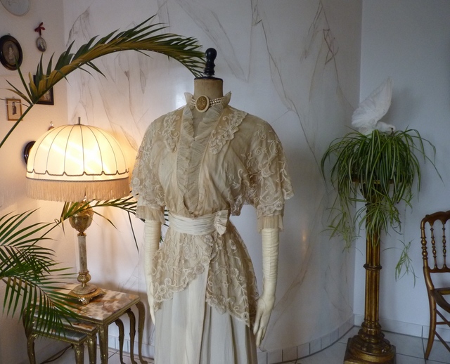 18 antique wedding gown