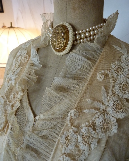 19 antique wedding gown