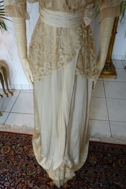 4 antique wedding gown