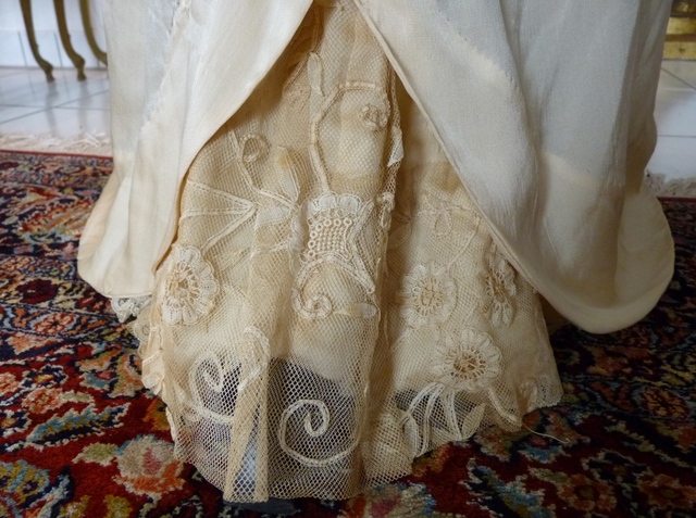 6 antique wedding gown