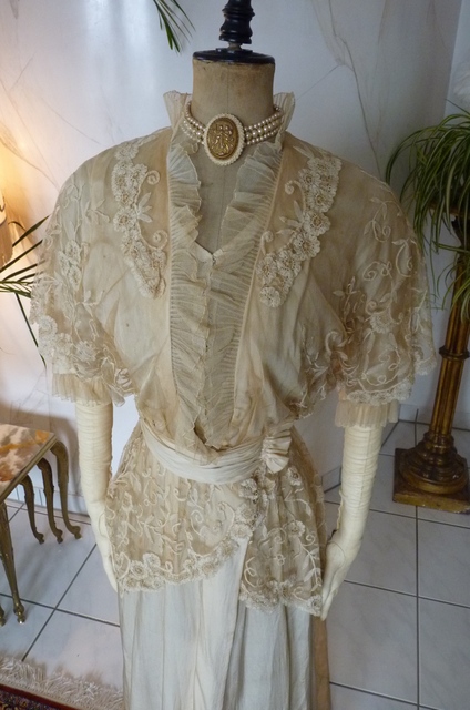 7 antique wedding gown