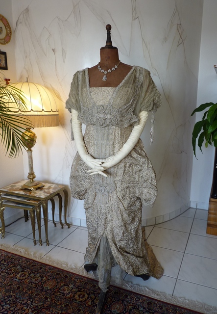 17 antique Maurice Mayer gown 1913