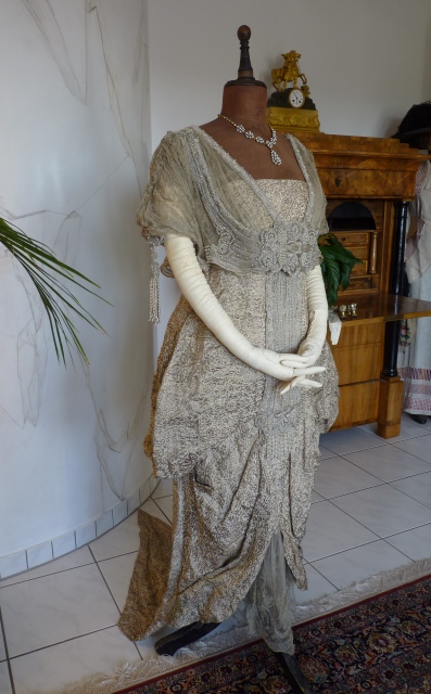 22 antique Maurice Mayer gown 1913