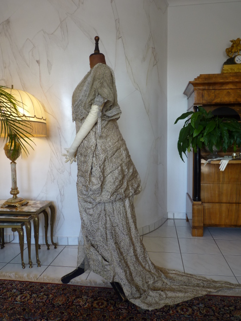 25 antique Maurice Mayer gown 1913