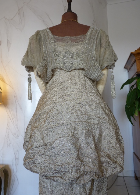33 antique Maurice Mayer gown 1913