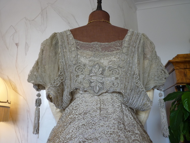 34 antique Maurice Mayer gown 1913
