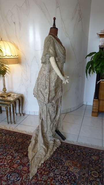 42 antique Maurice Mayer gown 1913