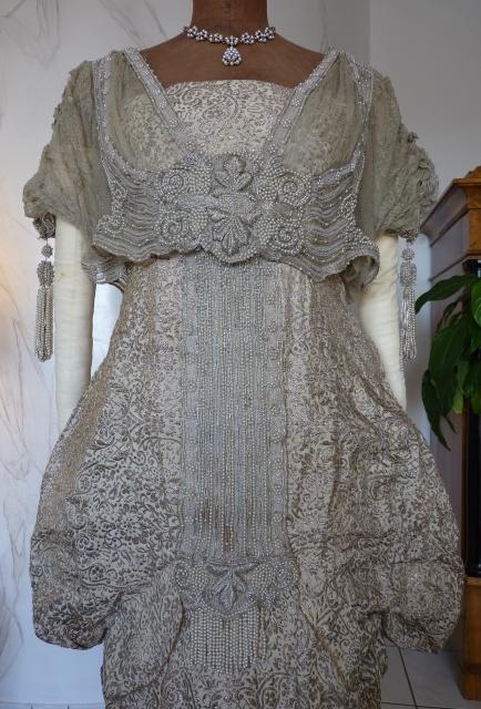 4 antique Maurice Mayer gown 1913