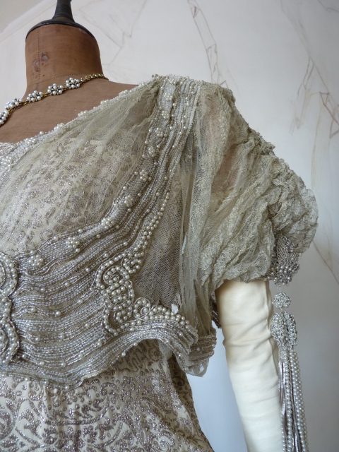 5 antique Maurice Mayer gown 1913