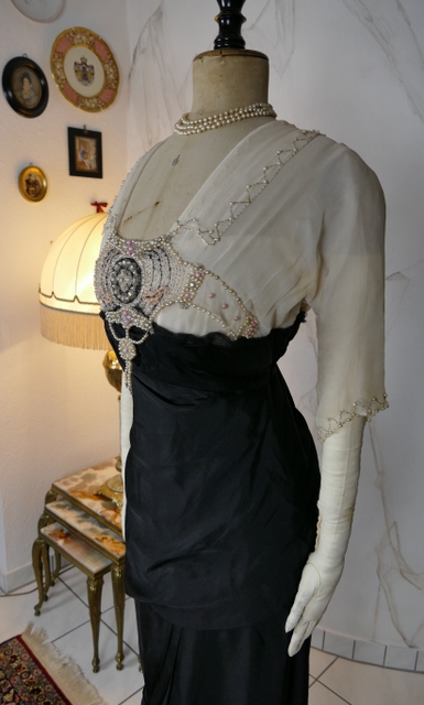 13 antique evening gown Nelmarie 1913
