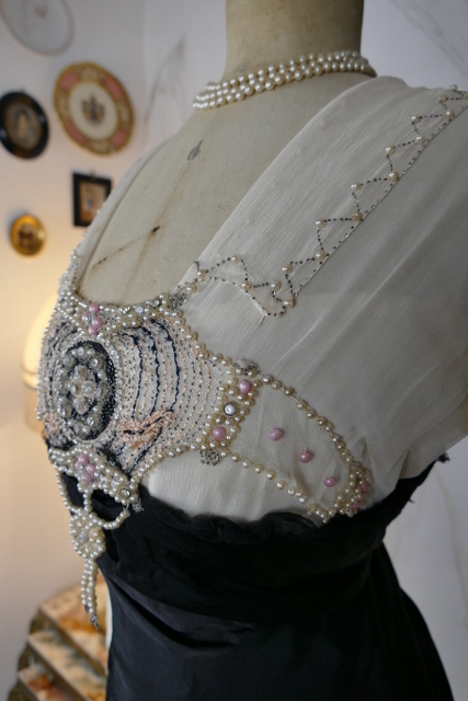 14 antique evening gown Nelmarie 1913