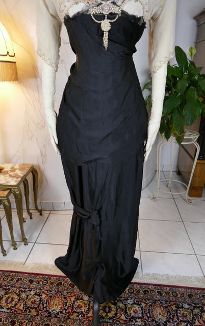 4 antique evening gown Nelmarie 1913