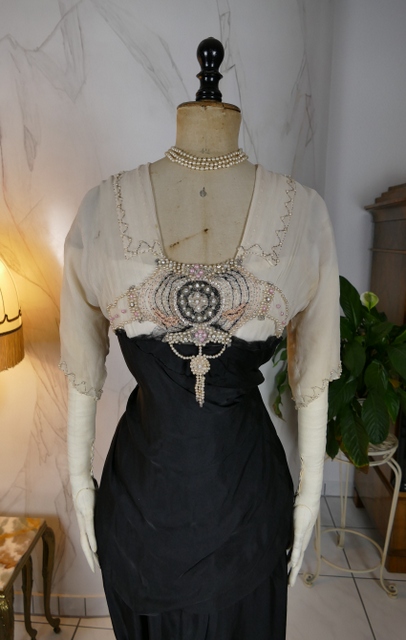 6 antique evening gown Nelmarie 1913