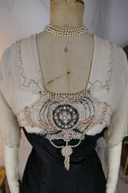 7 antique evening gown Nelmarie 1913
