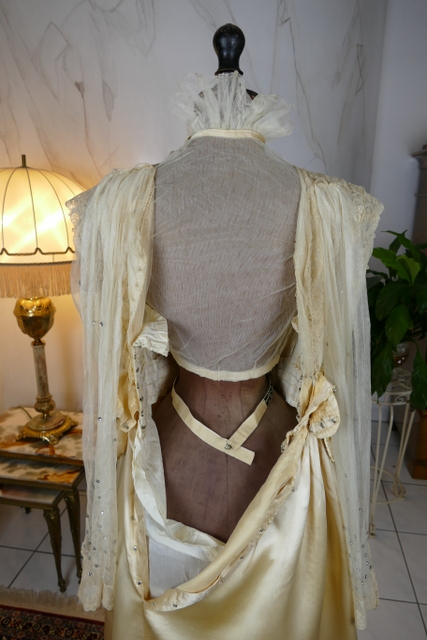 201 antique wedding dress 1915