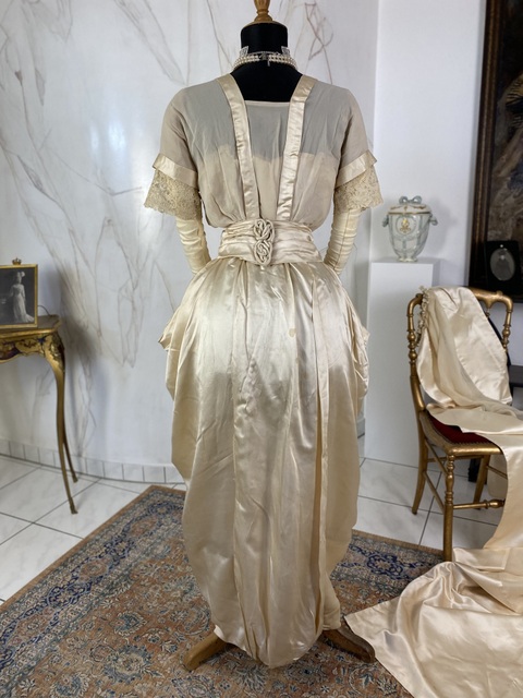29 antique LUCILE wedding dress 1915