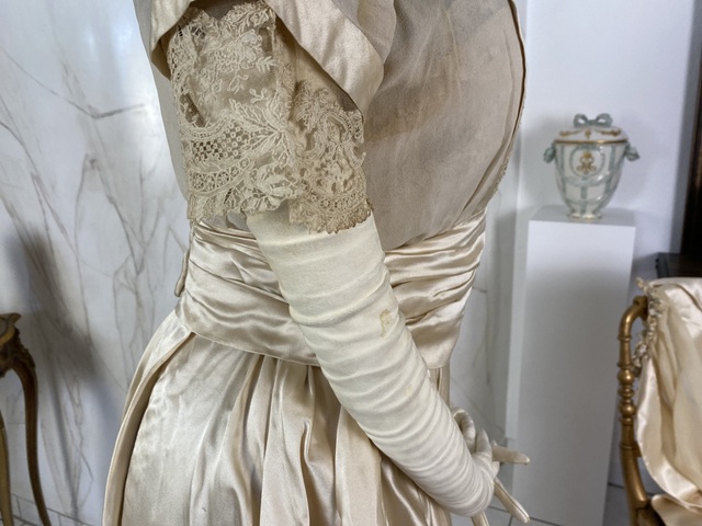35 antique LUCILE wedding dress 1915