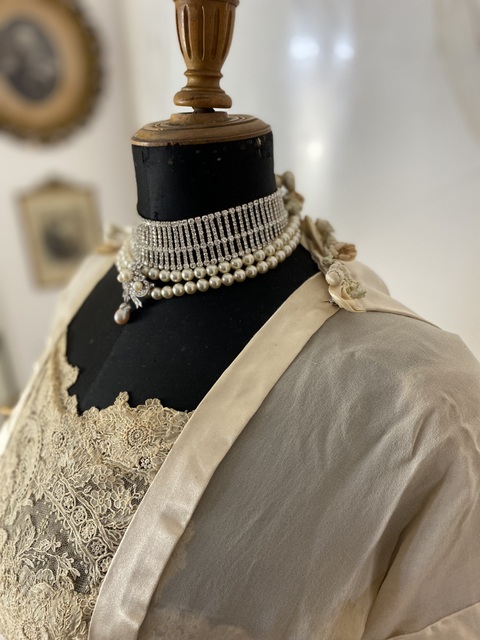 39 antique LUCILE wedding dress 1915