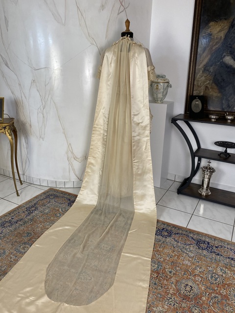45 antique LUCILE wedding dress 1915