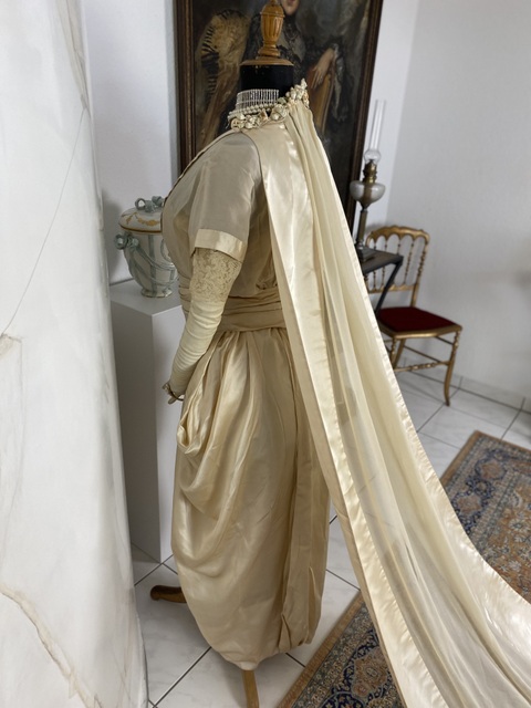 49 antique LUCILE wedding dress 1915