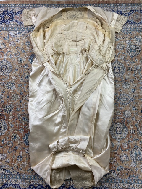 50 antique LUCILE wedding dress 1915