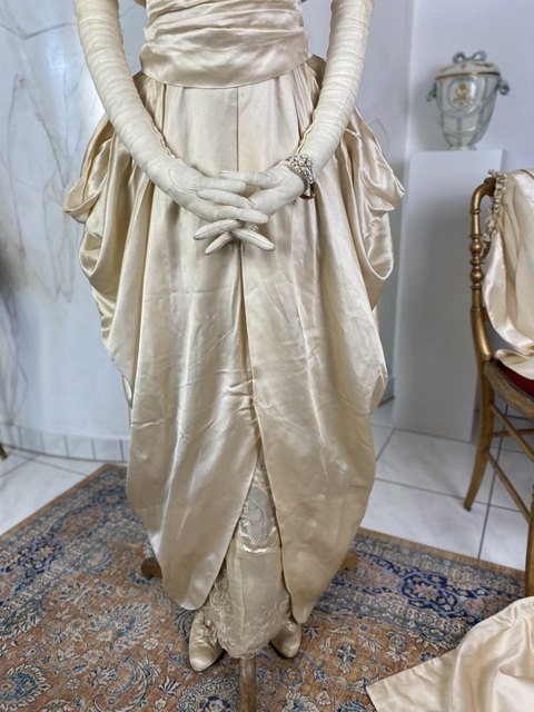 6 antique LUCILE wedding dress 1915