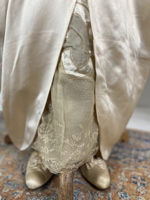 7 antique LUCILE wedding dress 1915
