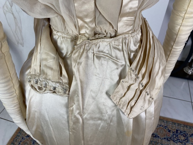 77 antique LUCILE wedding dress 1915