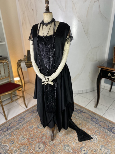8 antique evening dress 1918