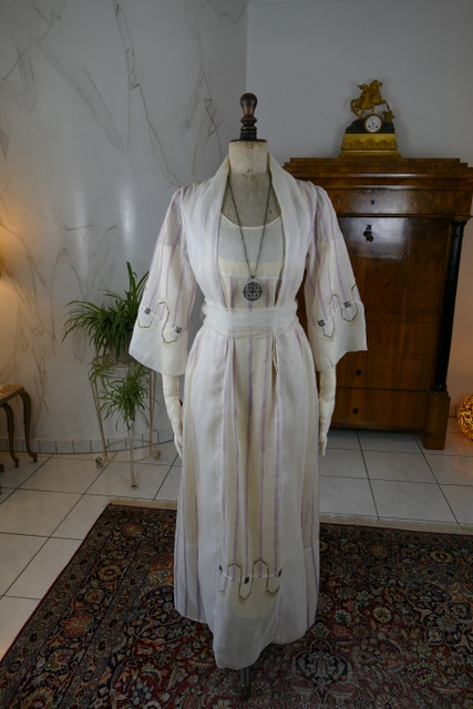 2 antique Mary Cummings dress 1908