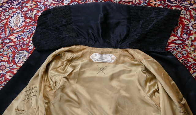 33 antique PAQUIN coat 1919