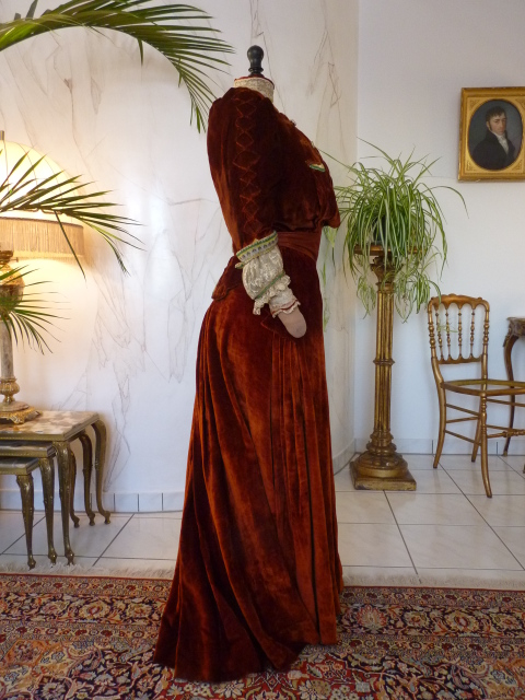 46a antique gown
