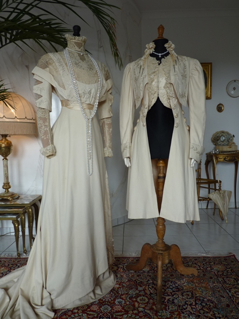 3 antique dress
