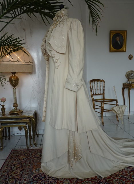 87 antique dress set