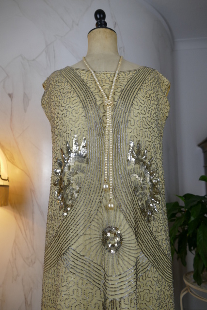 3 antique flapper dress 1920