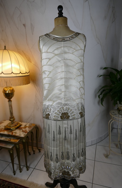 21 antique flapper evening dress 1920