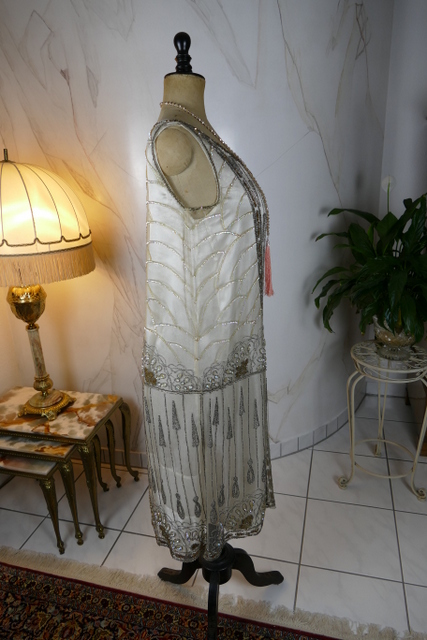 27 antique flapper evening dress 1920