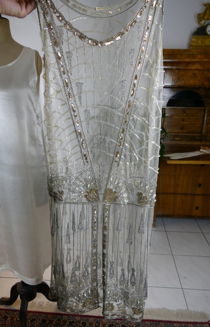 32 antique flapper evening dress 1920